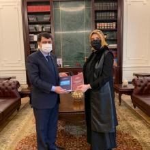 Ankara Valisi Vasip ŞAHİN’e Kitap Takdimi