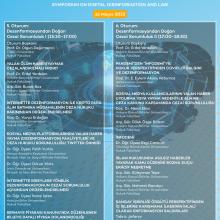 İnternette Dezenformasyon ve Hukuk Sempozyumu 5